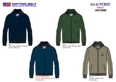 MEN'S SWEATSHIRT 61FCB02 Tellini S.r.l. Wholesale Clothing